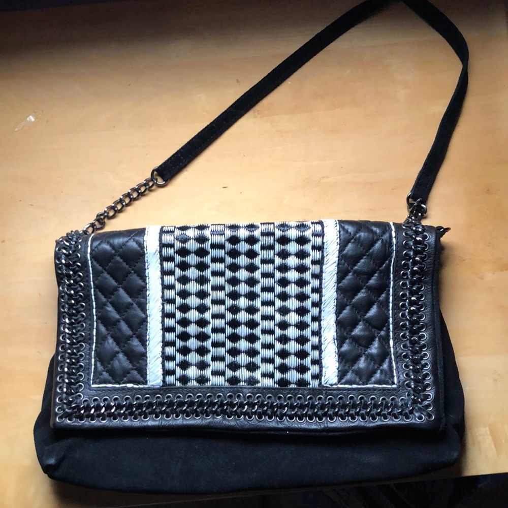 ZARA black purse